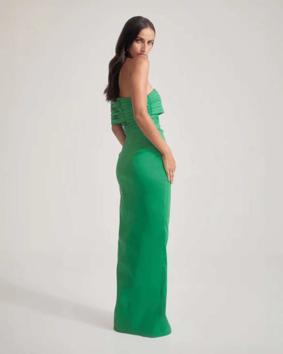 Sheike Giselle Gown in Jade Green – WMIYHire