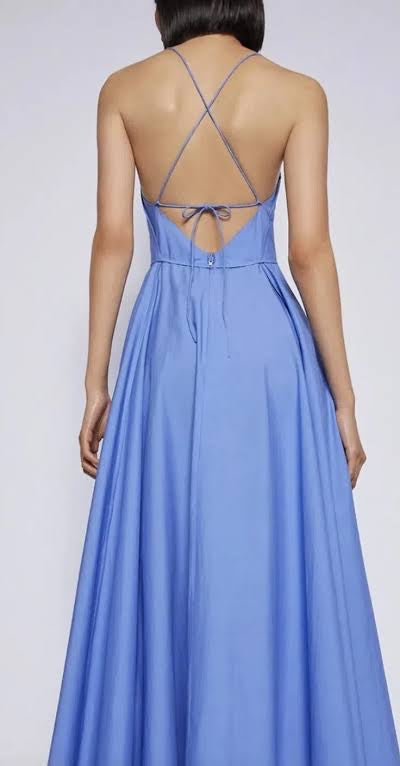 Scanlan theodore blue top dress