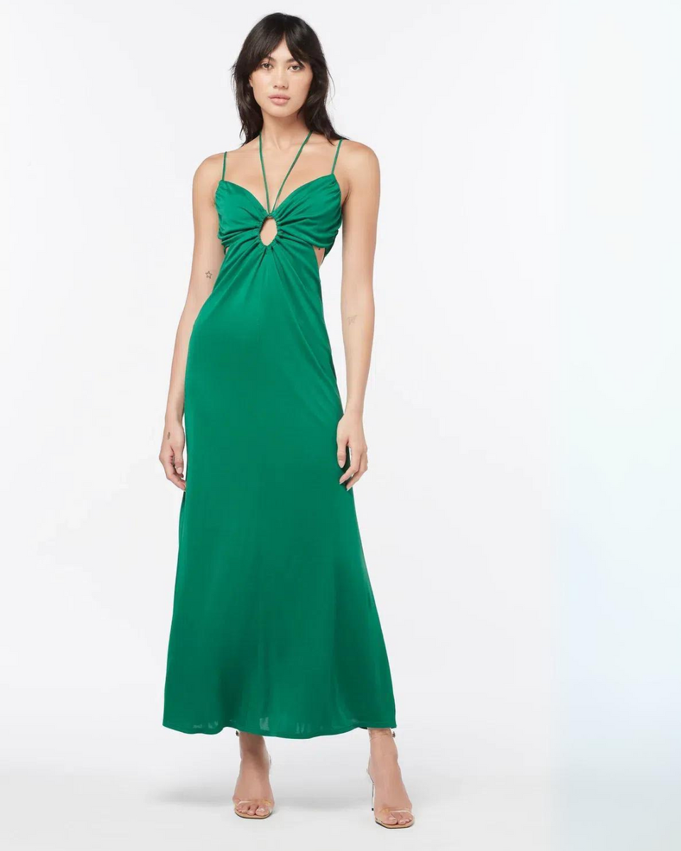 Manning Cartell Immortal Coil Slip Dress in Green WMIYHire