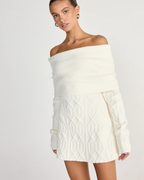 Charcoal Pavati Knit Dress