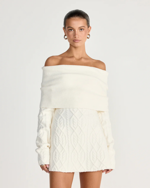 Charcoal Pavati Knit Dress