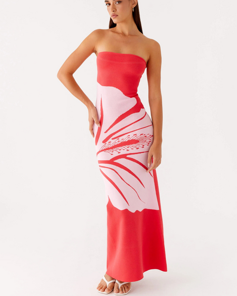 Peppermayo Jala Maxi Red Floral
