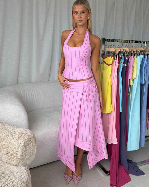 I Am Delilah Sabrina Set Sangria