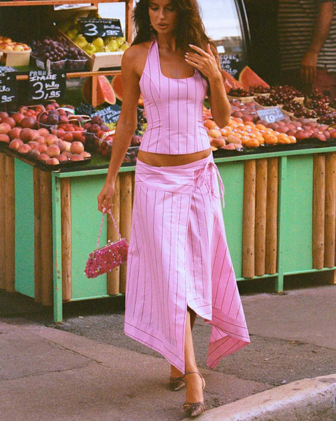 I Am Delilah Sabrina Set Sangria