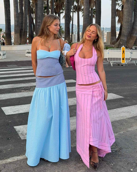 I Am Delilah Sabrina Set Sangria