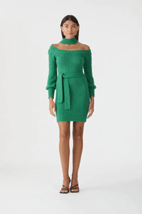 BUY: San Sloane Cashel Dress Green