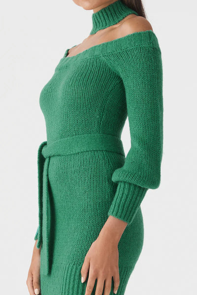 BUY: San Sloane Cashel Dress Green