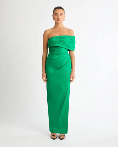 Dress Hire Adelaide, Dress Hire Australia, Dress Rental Adelaide, Dress Rental Australia, Formal Gown Hire, Dress Hire Melbourne, Dress Hire Sydney, Green Dress Hire, Sheike Dress Hire, Sheike Giselle Gown in Jade Green