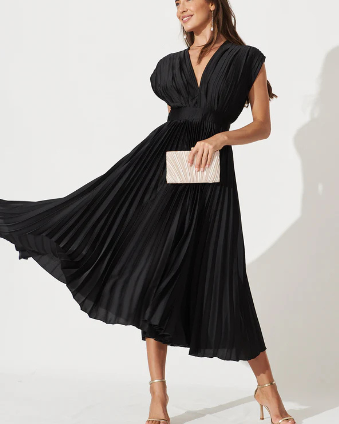 billy j pleated dress Billy J Jiana Dress WMIYHire