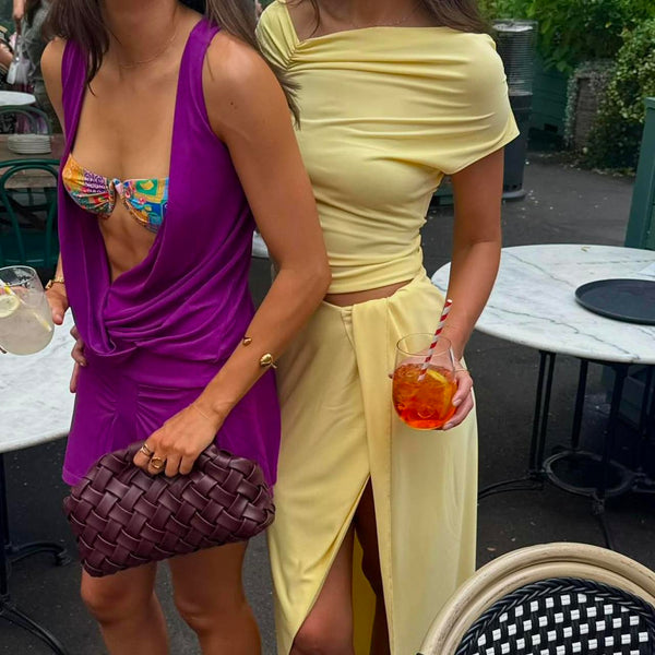 BUY: Benni Cleo One Shoulder Maxi Dress