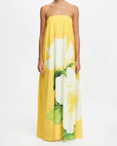 BUY: Acler Newmanny Maxi Dress in Tuscan Magnolia