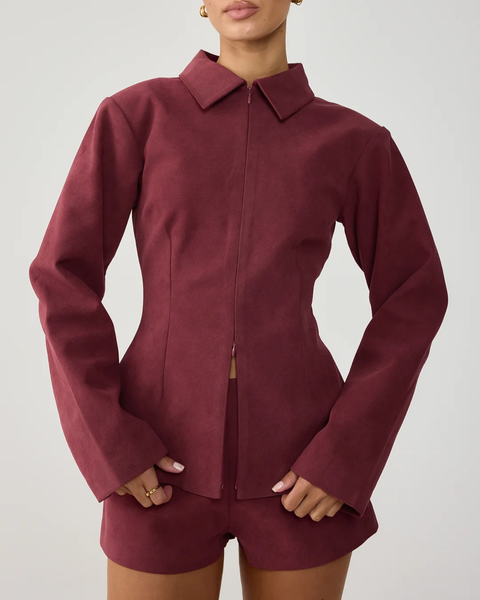 Charcoal Clothing Knightly Set Sangria
