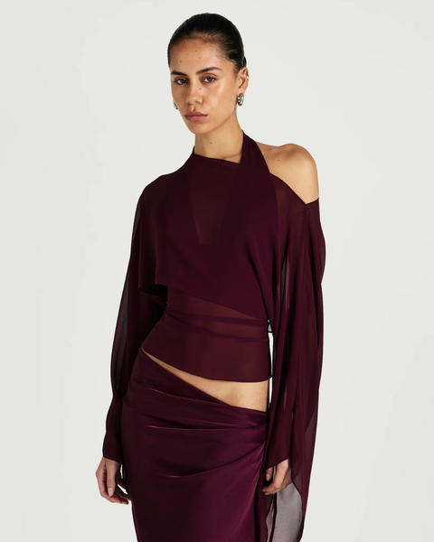 Benni Ira Maxi Dress Plum