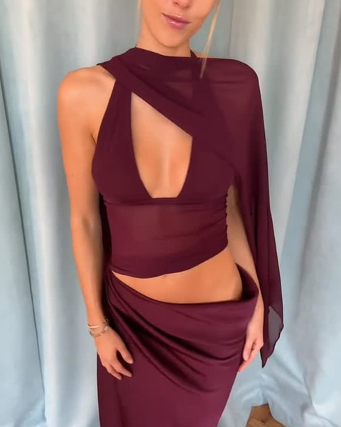 Benni Ira Maxi Dress Plum