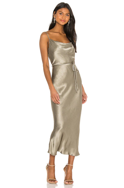 BUY: Shona Joy La Lune Dress in Sage