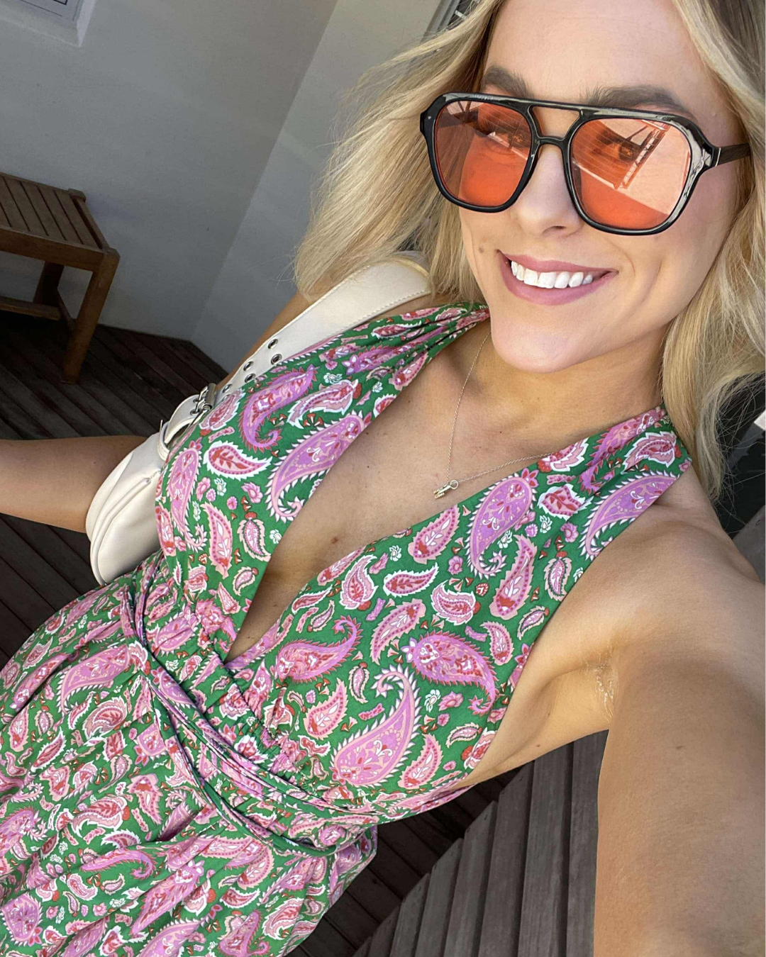 Scanlan Theodore Paisley Halter Maxi Dress WMIYHire Scanlan Theodore Paisley Halter Maxi Dress WMIYHire