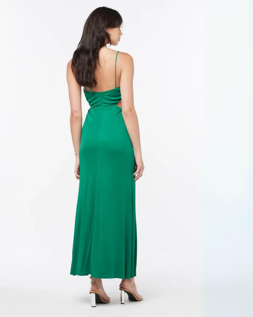 Manning Cartell Immortal Coil Slip Dress in Green WMIYHire Manning Cartell Immortal Coil Slip Dress in Green WMIYHire
