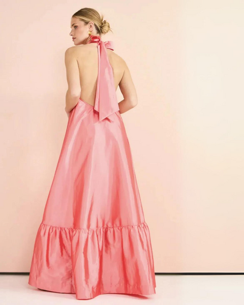 Hansen & Gretel Gateau Gown in Watermelon