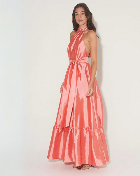 Hansen & Gretel Gateau Gown in Watermelon