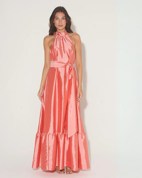 Hansen & Gretel Gateau Gown in Watermelon