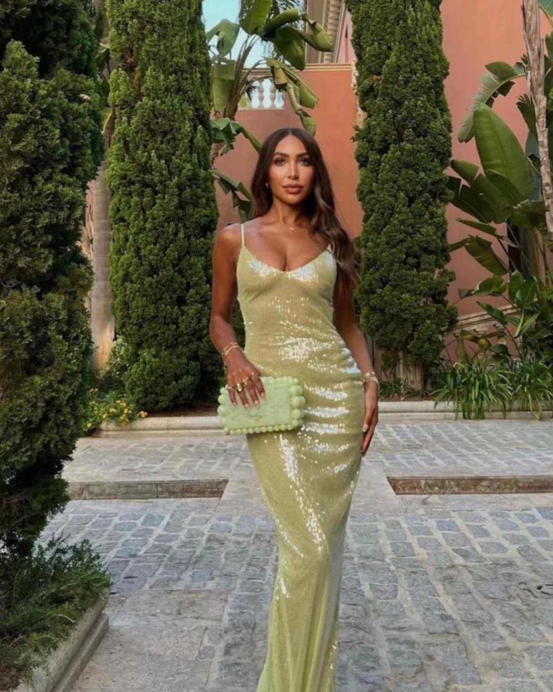 Oh Polly Marlena Sequin Gown WMIYHire Oh Polly Marlena Sequin Gown WMIYHire