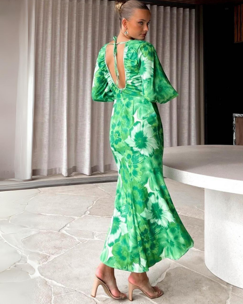 Runway Scout Palms Dress WMIYHire Runway Scout Palms Dress WMIYHire