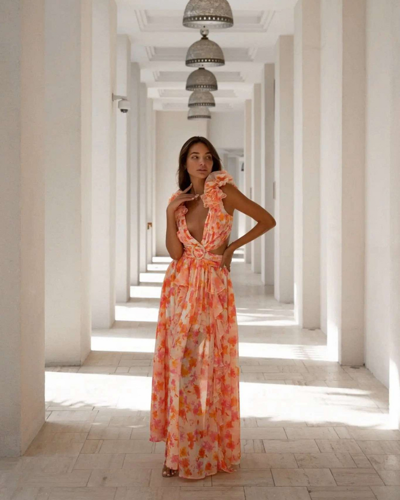 Anne Louise Clementine Maxi Dress WMIYHire Anne Louise Clementine Maxi Dress WMIYHire