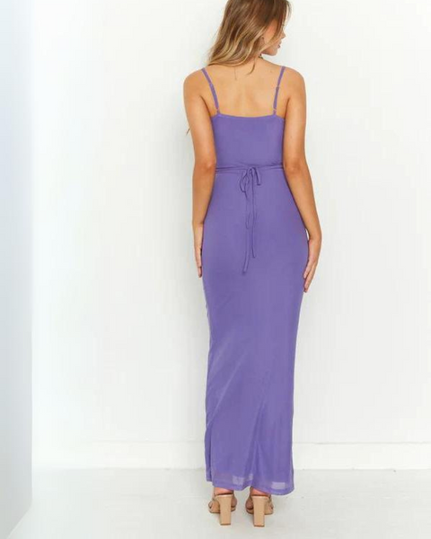 Beginning Boutique Dilara Maxi Dress Purple