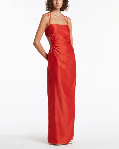 Sir The Label Luciela Dress in Red