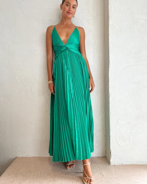 Issy Orla Dress in Jade