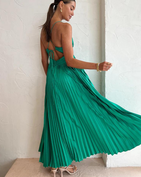 Issy Orla Dress in Jade