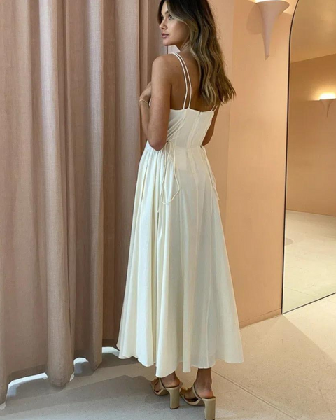 Camilla And Marc Antelao Tove Dress in Cream