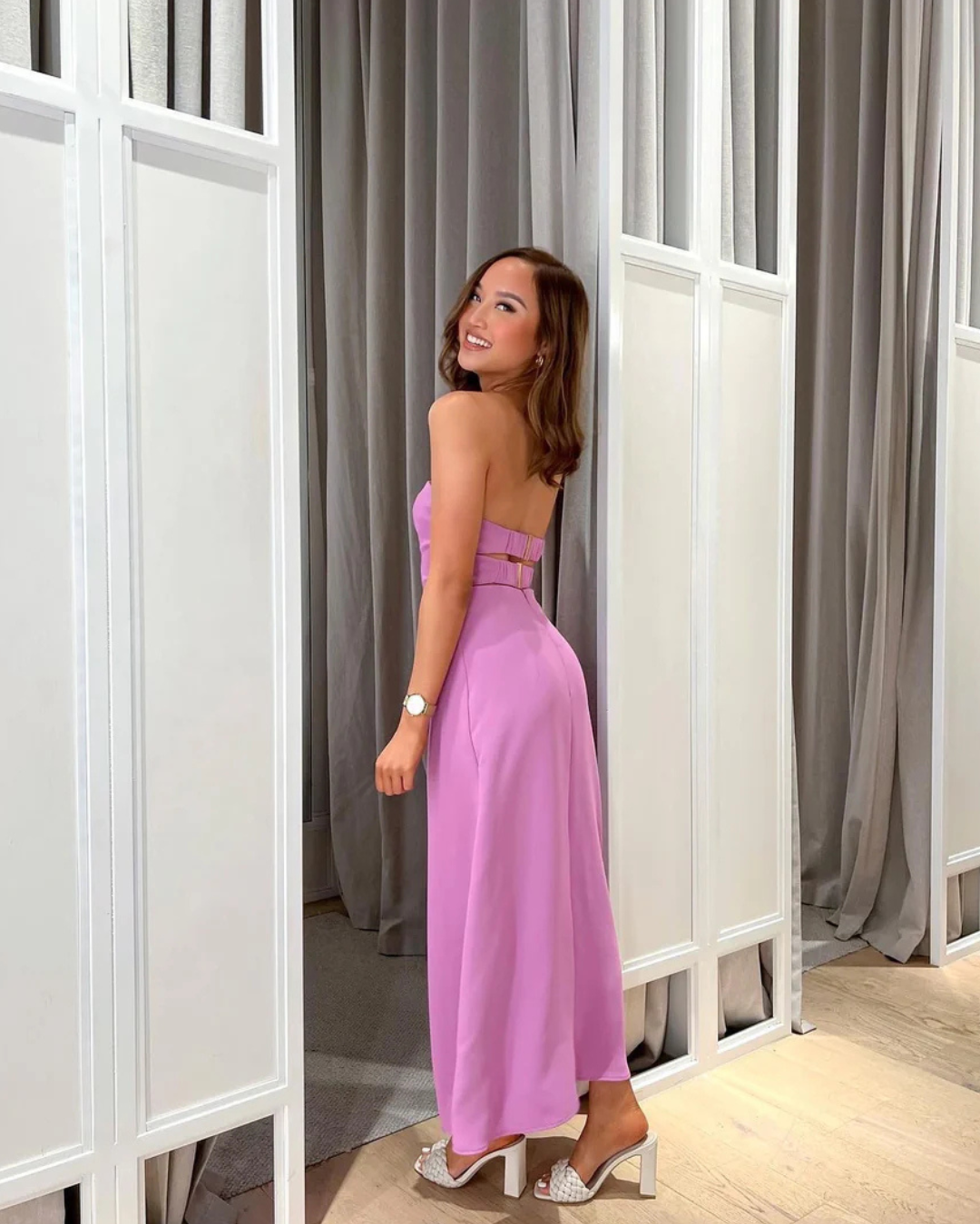 kookai purple dress A moment for the dress. Discover the Shara Mini Dress in boutiques and online #kookai