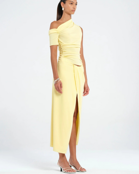 Benni Cleo One Shoulder Maxi Dress