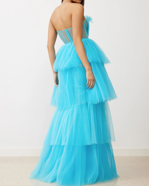 Studio Lexi Cruz Gown Turquoise