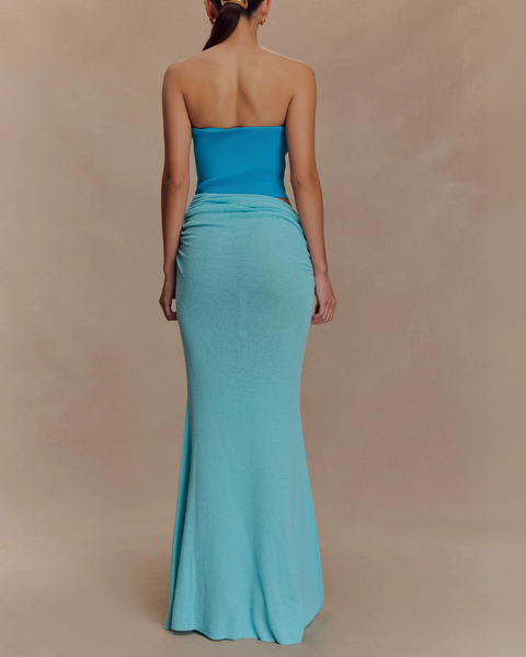 Meshki Jasiel Dress Cyan Blue