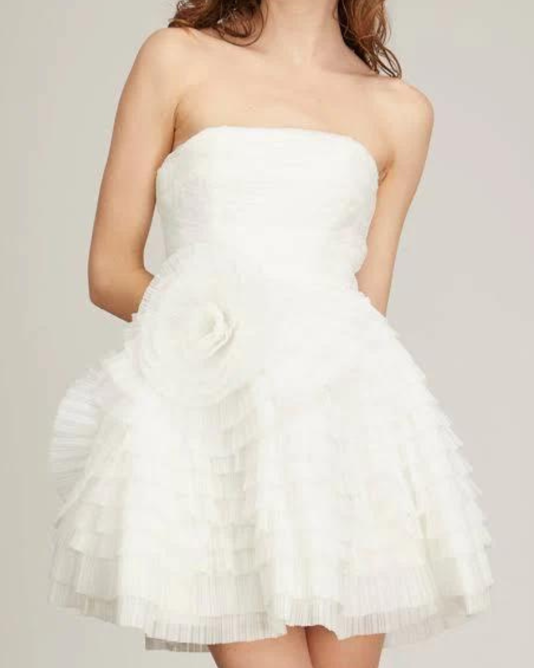 aje expressive pleated mini dress Aje Expressive Pleated Mini Dress – WMIYHire