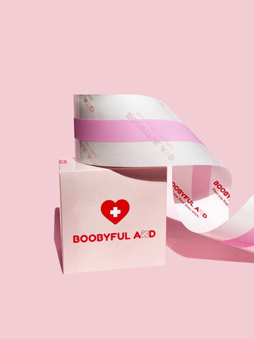 BOOBYFUL AID Clear Boob Tape