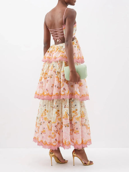 Zimmermann Laurel Frill Dress