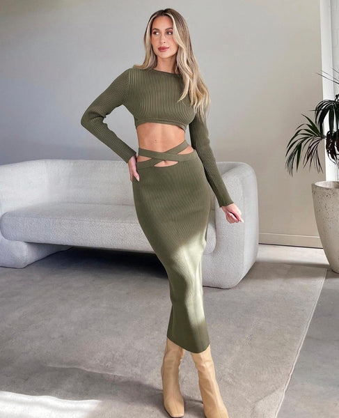 BUY Dazie She’s The Girl Set Khaki