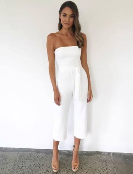 BUY: Kookai Oyster Jumpsuit White