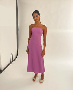 kookai pink strapless dress Oyster strapless mini in hot pink