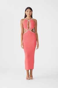 BUY: San Sloane Adrian Dress Coral