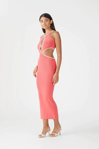 BUY: San Sloane Adrian Dress Coral