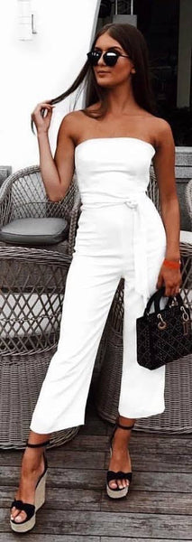 BUY: Kookai Oyster Jumpsuit White