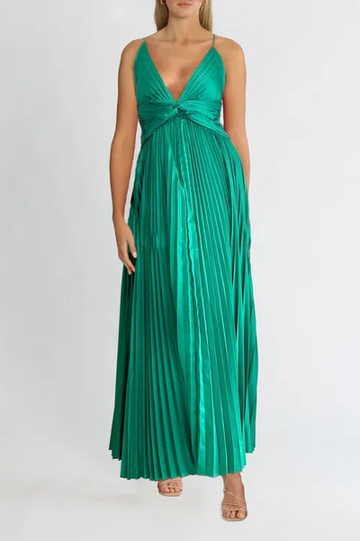 Issy Orla Dress in Jade