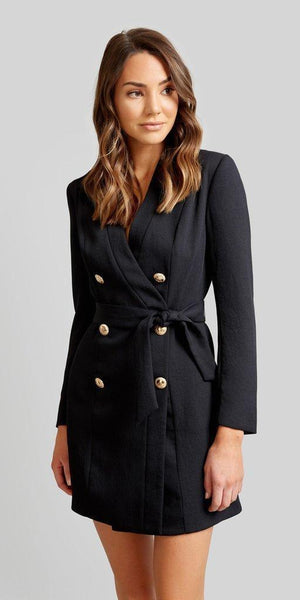 BUY: Kookai Edwina Blazer Dress Black