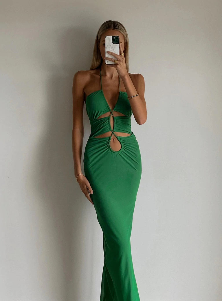 BUY: Jagger & Stone Emily Dress Green