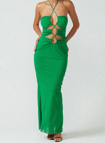 BUY: Jagger & Stone Emily Dress Green