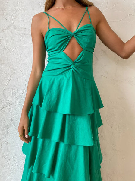 Issy Hope Floats Dress in Jade